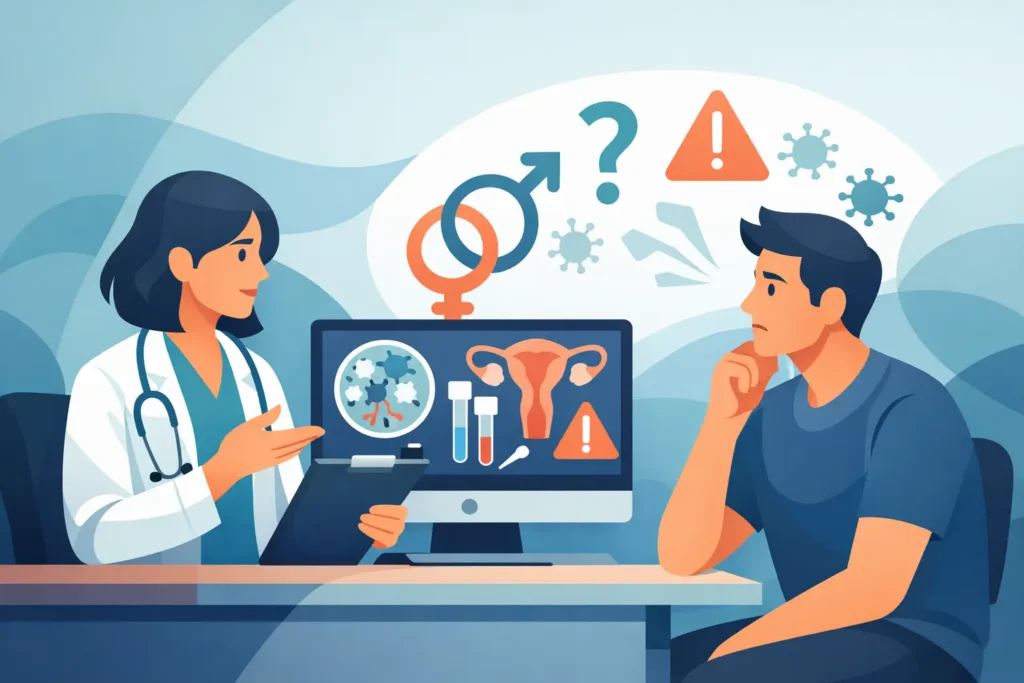 Befundbesprechung nach STD-Test: Was jetzt?